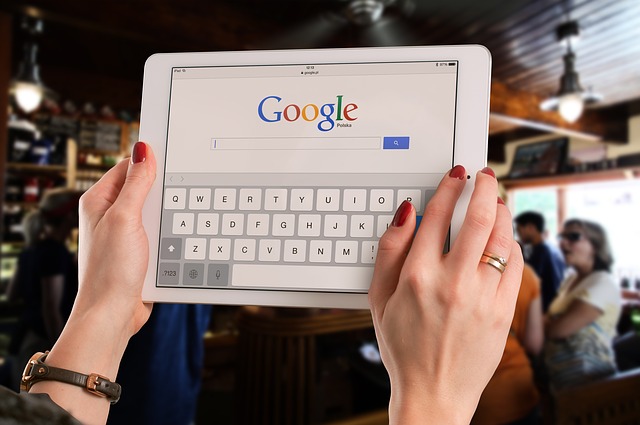 tablet v restauraci